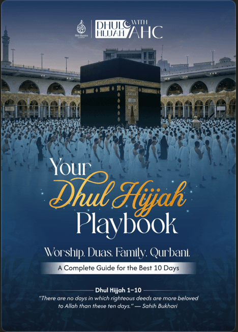 Your Dhul Hijjah Playbook cover