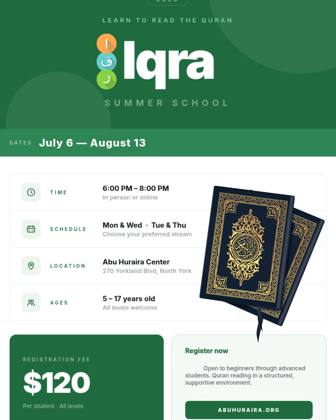 Iqra Summer School 2026