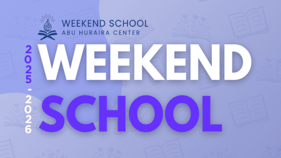 WEEKEND SCHOOL 2025/2026